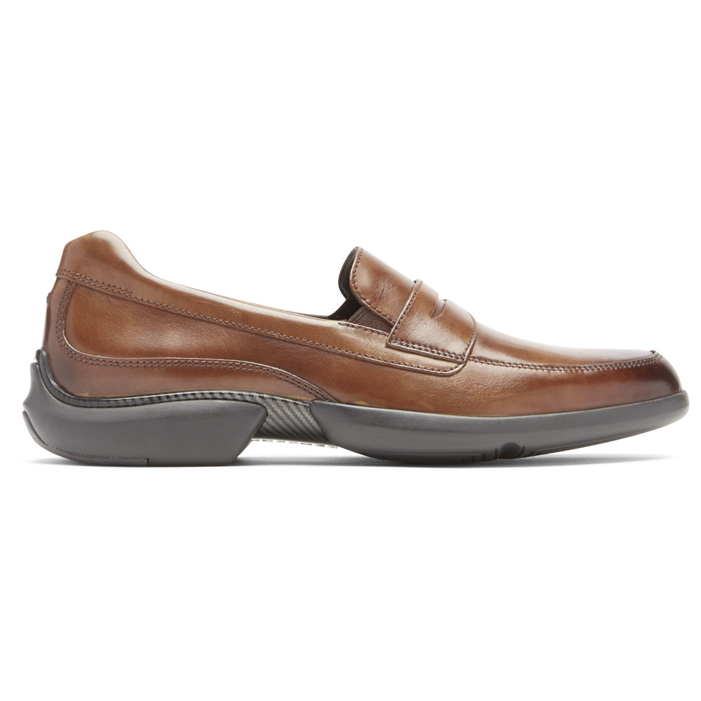 Mocassins Rockport Homem Marrom - Total Motion Advance Penny - 94107TVKO